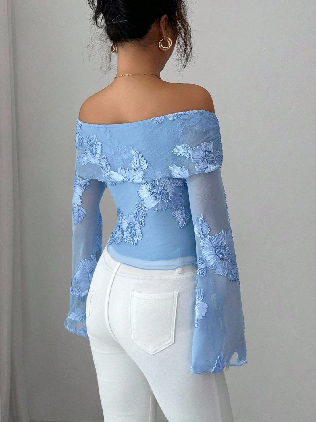 Embroidered Versatile Stylish Tops