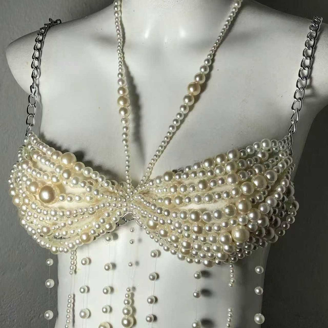 Pearl Beaded Top