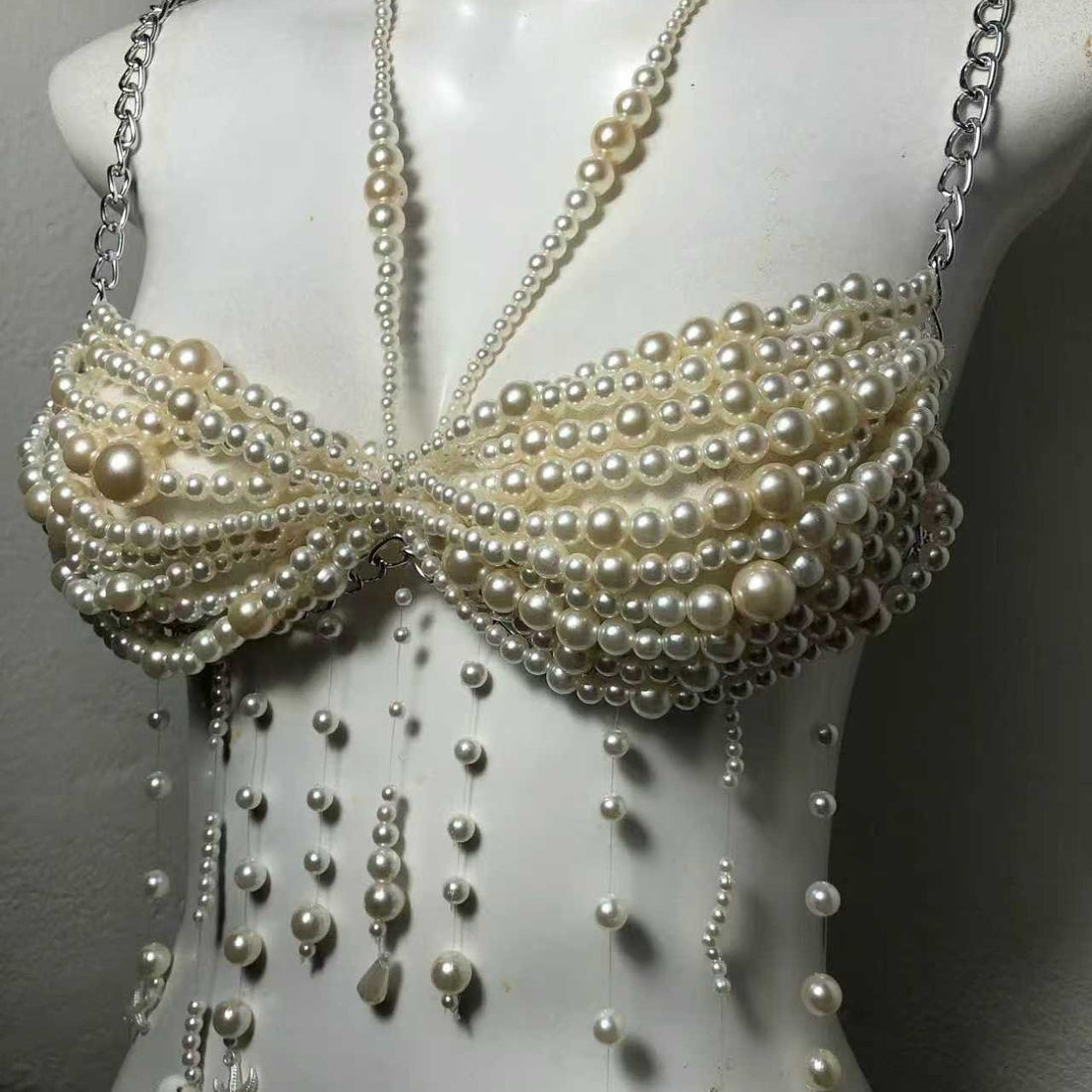 Pearl Beaded Top