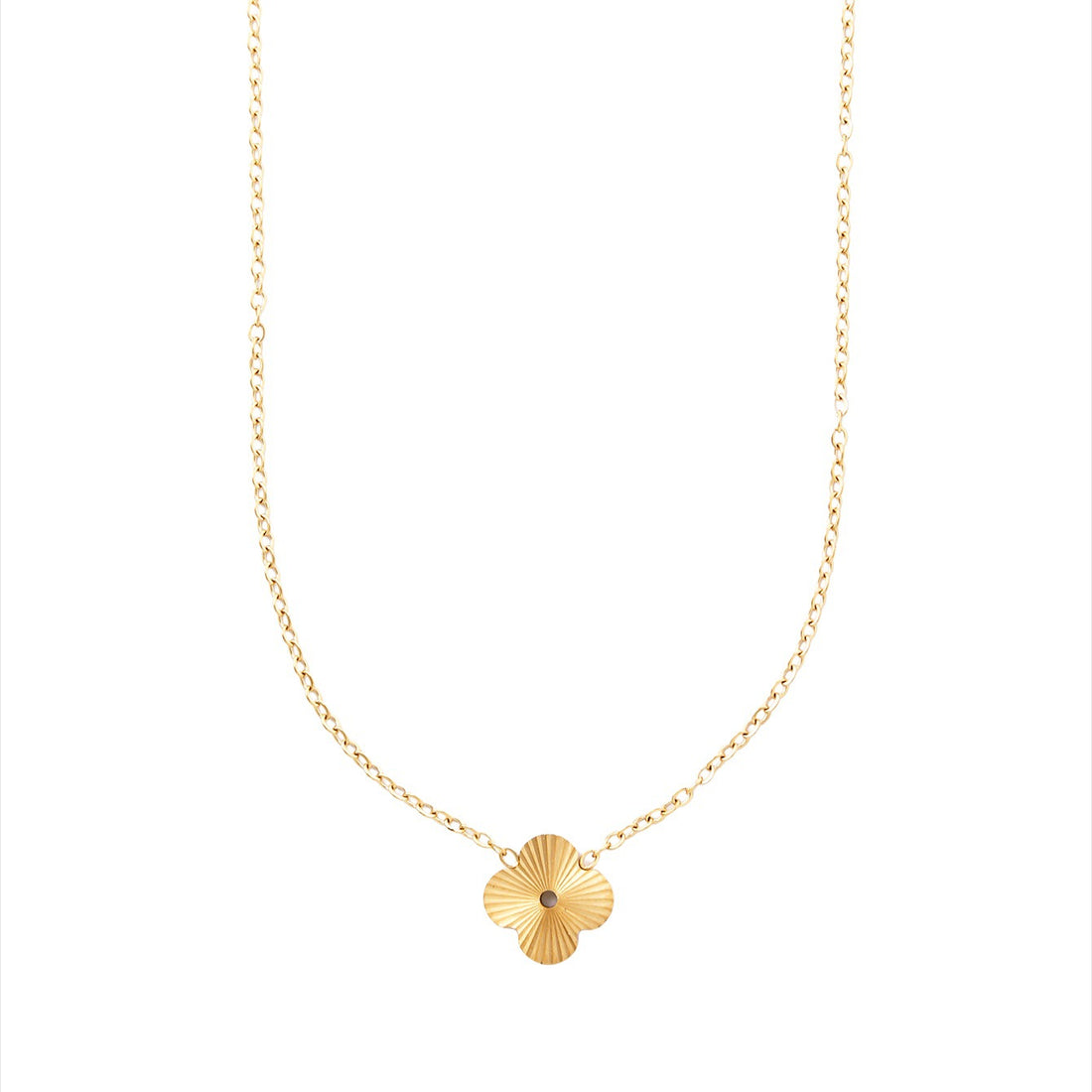 Golden Flower Necklace