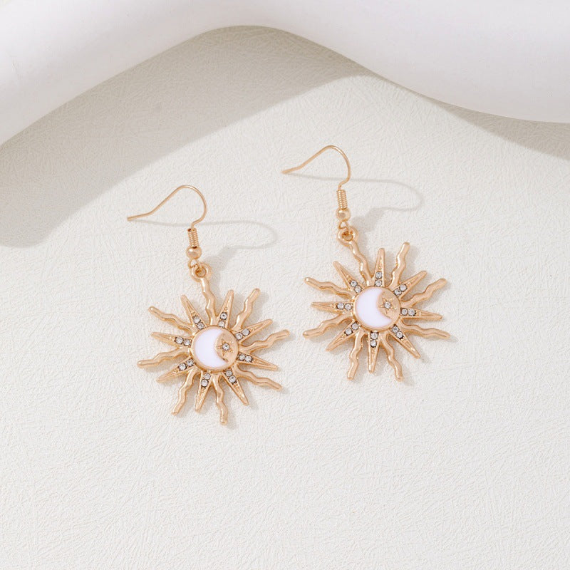 Sun Flame Earring