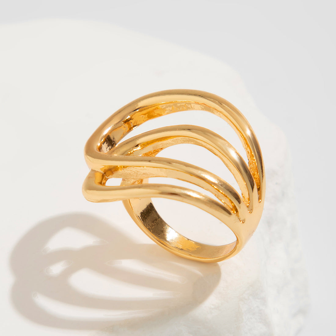 Hollow Line Ring