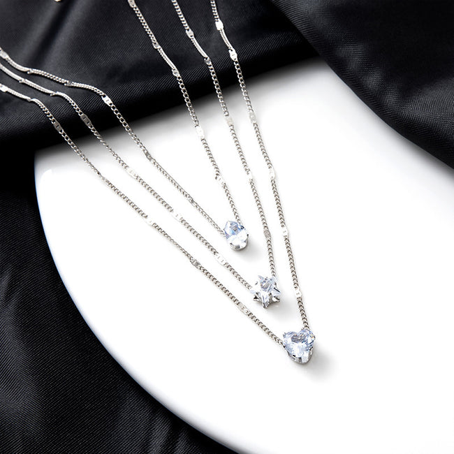 Retro 3 layer pendant