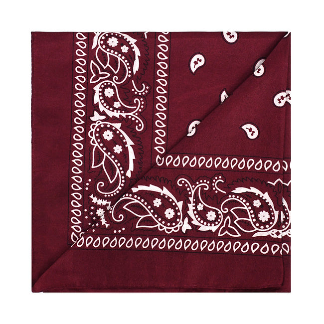 Street Dance Bandana Wine Red